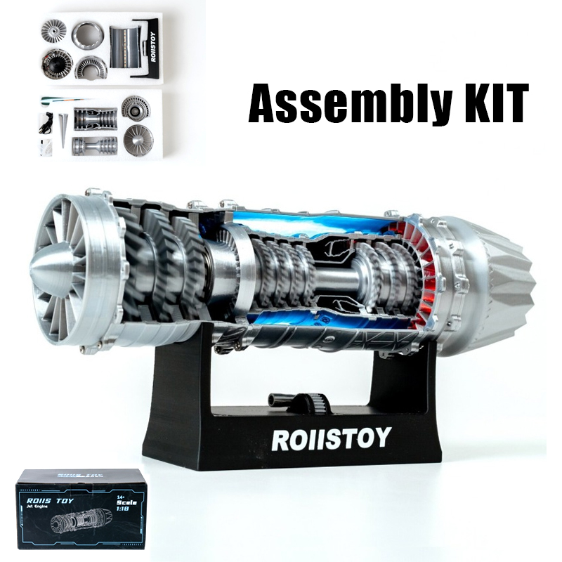 Model Kit Jet Engine - Kit Modello J35 Turbofighter, Modello di