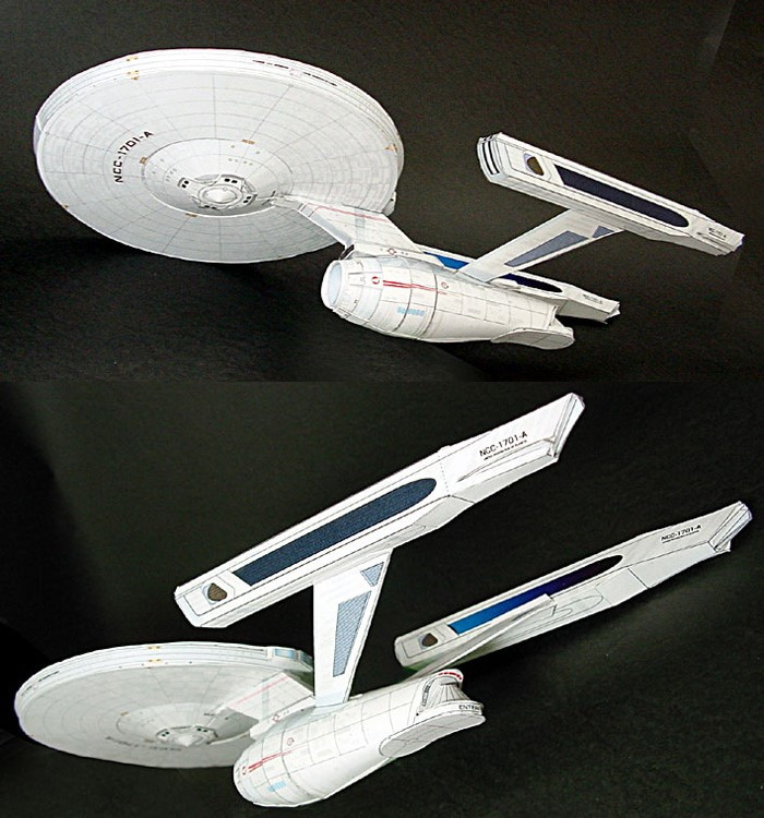 Model Kit Uss Enterprise - Star Trek U.S.S. Enterprise NCC-1701-A KIT