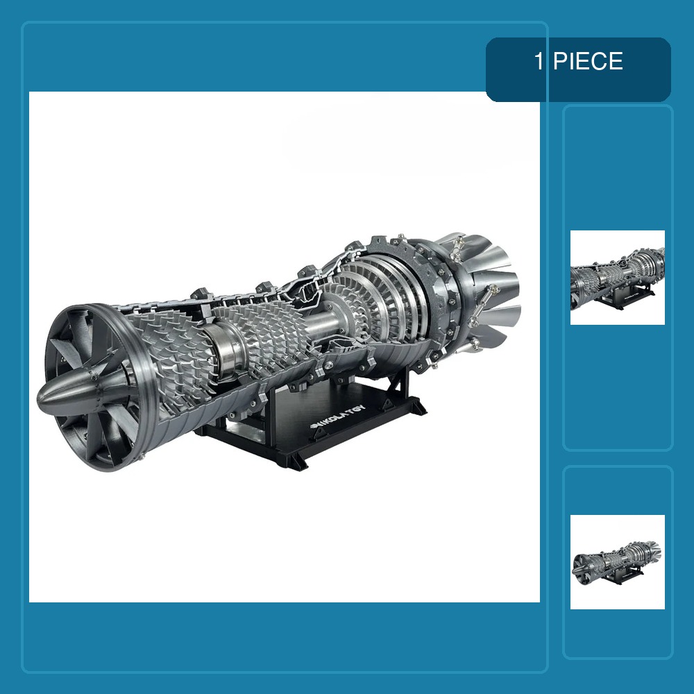 Model Kit Jet Engine - Kit Modello Motore a Turbina GEJ79,
