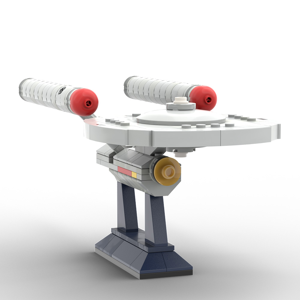 Model Kit Uss Enterprise - Leggendaria modello MOC di stellehip per