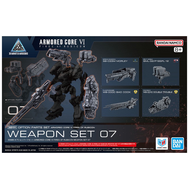 Set di Parti Opzionali per Mis - Model Kit Bandai 30 recensione e prezzo