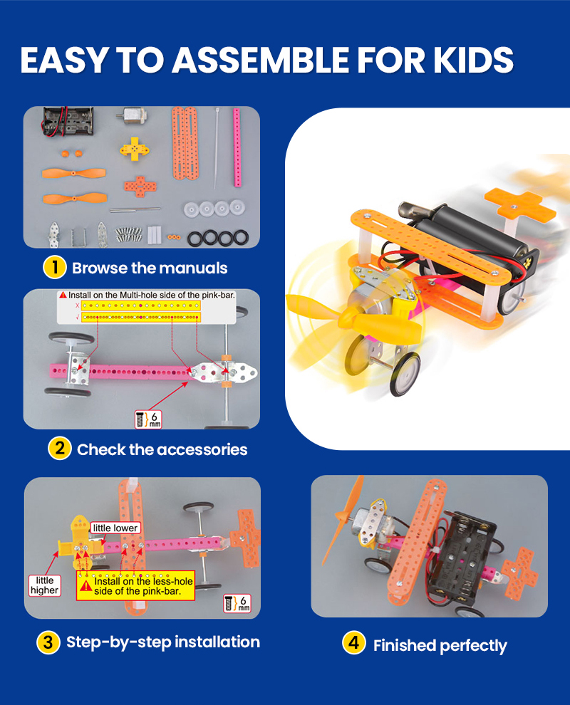 Set di 6 Kit Robotici per Espe - Model Kit Motor recensione e prezzo