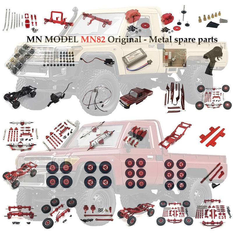 MN Model 1/12 MN82 LC79 MN78 P - Model Kit Motor recensione e prezzo