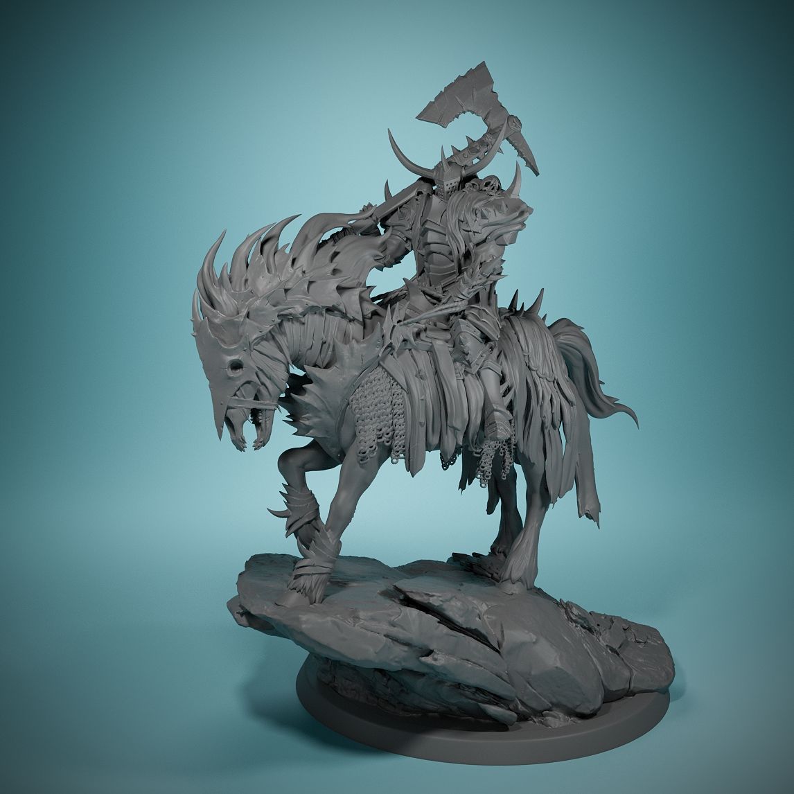 80mm Dark Night Death Horse Gi - Model Kit Horse recensione e prezzo