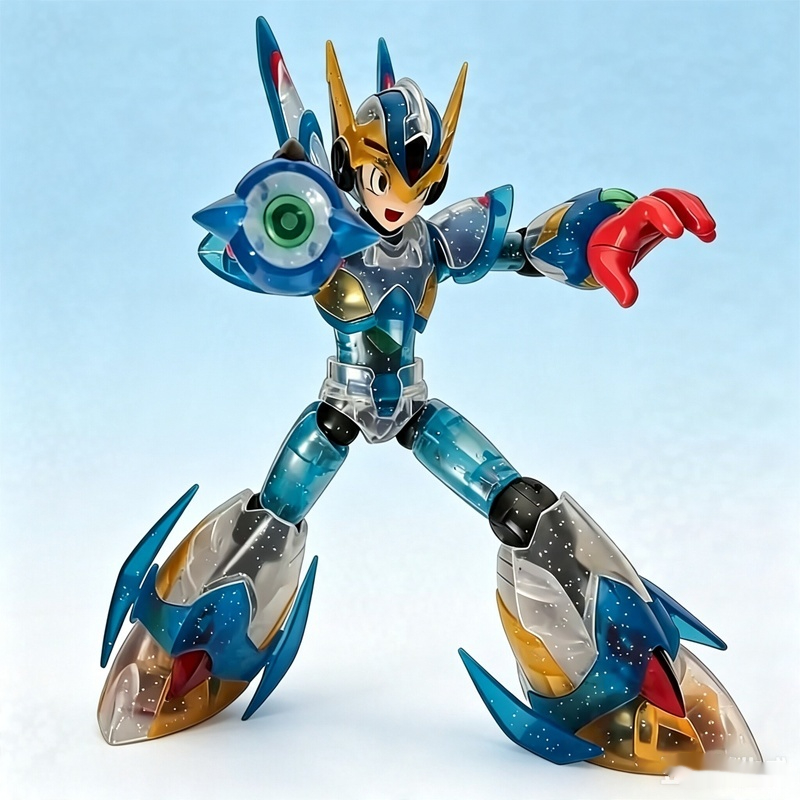 Versione Colore Trasparente SS - Mega Man X Model Kit recensione e prezzo